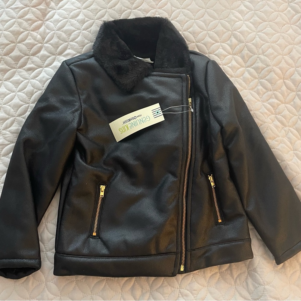 New Girls Black Jacket, Size 5T